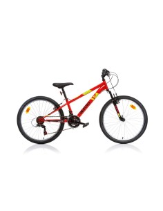 BICI MOUNTAIN BIKE BAMBINO MTB BICICLETTA BIMBO MISURA 24 DINO BIKES ART. 424US RING 18V FORCELLA AMMORTIZZATA LINEA AURELIA
