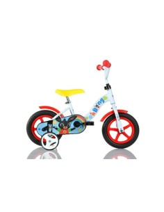 BICI DA BAMBINO MISURA 10" ART. 108L-05BG BICICLETTA DA BIMBO LINEA BING DINO BIKES