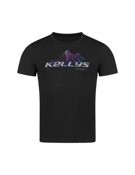 T-Shirt KellysS PEAK short sleeve Black