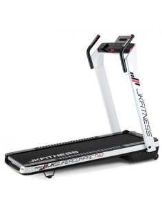 JK FITNESS LINEA HOME SALVASPAZIO SUPERCOMPACT WHITE SC48 Tapis roulant 2.0 - 3.0 Hp 16 km/h + speakers BT + USB + ingresso MP3