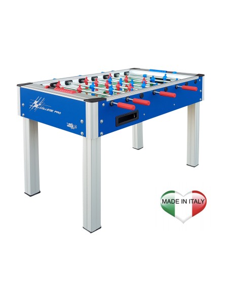 Calciobalilla COLLEGE PRO BLU