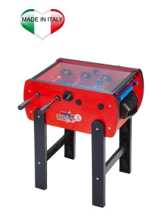 Calciobalilla ROBY COVER ROSSO