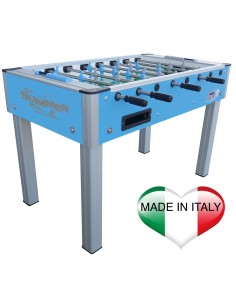 Calciobalilla da esterno SUMMER FREE AZZURRO