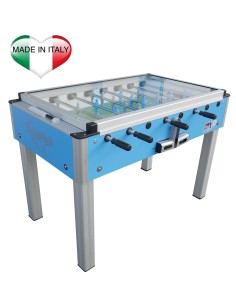 Calciobalilla da esterno SUMMER FREE COVER AZZURRO