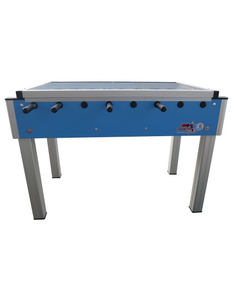 Calciobalilla da esterno SUMMER FREE COVER AZZURRO