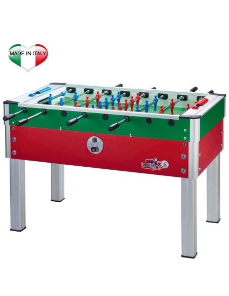 Calciobalilla NEW CAMP SUPER ROSSO-VERDE
