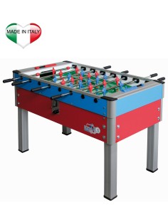 Calciobalilla NEW CAMP SUPER ROSSO-AZZURRO