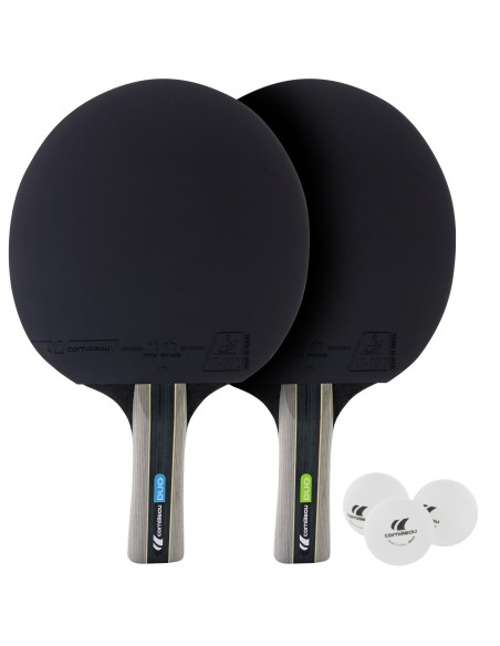 Set SPORT PACK DUO 2* ITTF (2 racchette & 3 palline) 432050