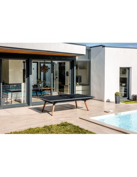 Tavolo Ping Pong ORIGIN Cornilleau - Nero - Superficie Ping 119403
