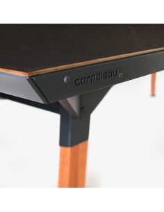 Tavolo Ping Pong ORIGIN Cornilleau - Nero - Superficie Grigio scuro 119402 2