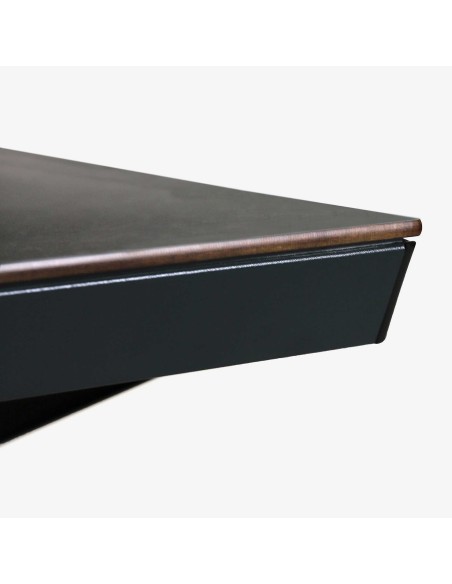 Tavolo Ping Pong ORIGIN Cornilleau - Nero - Superficie Grigio scuro 119402