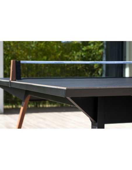 Tavolo Ping Pong ORIGIN Cornilleau - Nero - Superficie Grigio scuro 119402