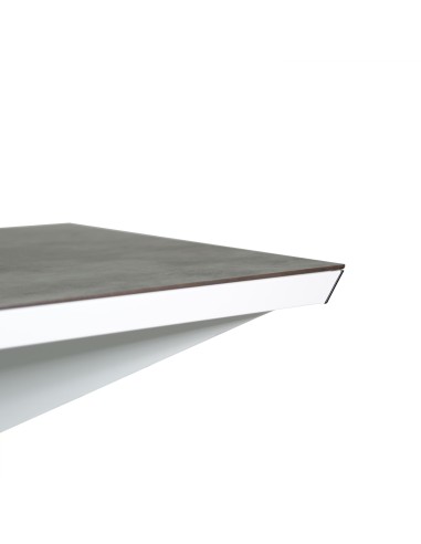 Tavolo Ping Pong ORIGIN Cornilleau - Bianco - Superficie Grigio Chiaro 119602