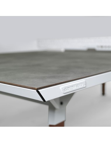 Tavolo Ping Pong ORIGIN Cornilleau - Bianco - Superficie Grigio Chiaro 119602