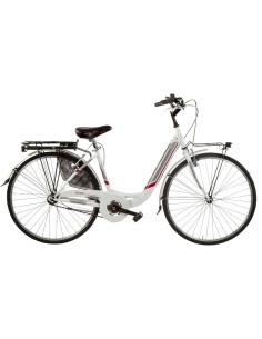 BICI DA DONNA MISURA 26 X 1,75 BICICLETTA LINEA VENERE CITY BIKE SENZA CAMBIO 1V COMPLETA DI ACCESSORI CON LUCI A LED