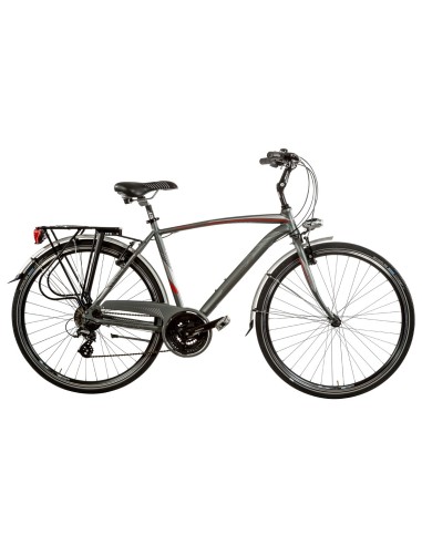 BICI CITY BIKE 28 ZEFIRO UOMO 21V ALLUMINIO