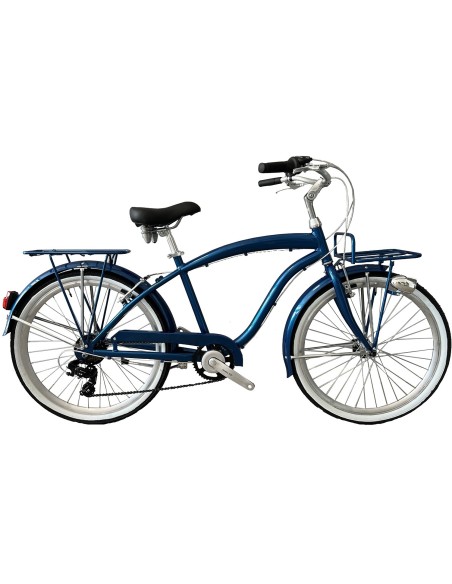 BICI BEACH CRUISER 26 UOMO 7V ALLUMINIO
