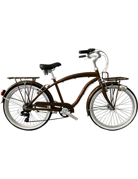 BICI BEACH CRUISER 26 UOMO 7V ALLUMINIO