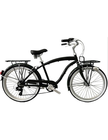 BICI BEACH CRUISER 26 UOMO 7V ALLUMINIO