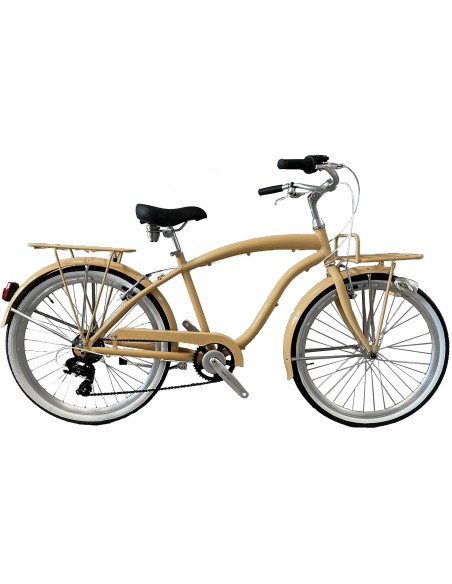 BICI BEACH CRUISER 26 UOMO 7V ALLUMINIO