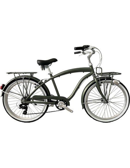 BICI BEACH CRUISER 26 UOMO 7V ALLUMINIO
