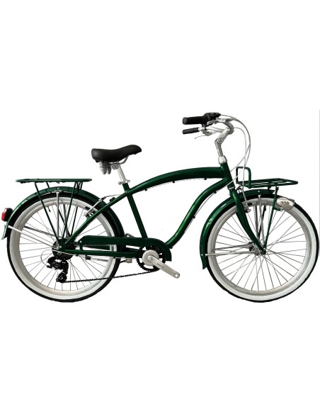 BICI BEACH CRUISER 26 UOMO 7V ALLUMINIO