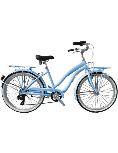 BICI BEACH CRUISER 26 DONNA 7V ALLUMINIO