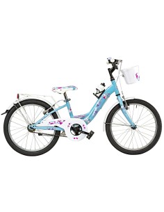 BICI BIMBA DA PASSEGGIO MISURA 20 TELAIO VENERE BAMBINA MODELLO BABY BUNNY BB20SCSL 1V SENZA CAMBIO SENZA LUCI 2