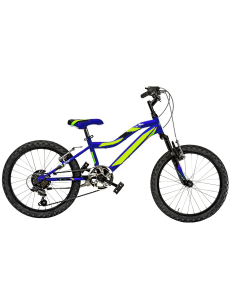 BICI MISURA 20 BAMBINO MOUNTAIN BIKE BICICLETTA MTB BIMBO VORTEX 6V VX20SF CON CAMBIO E FORCELLA AMMORTIZZATA