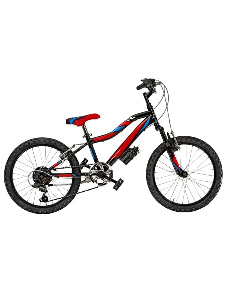 BICI MISURA 20 BAMBINO MOUNTAIN BIKE BICICLETTA MTB BIMBO VORTEX 6V VX20SF CON CAMBIO E FORCELLA AMMORTIZZATA