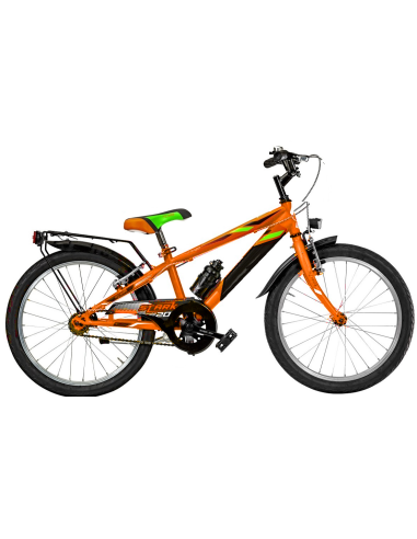 BICI BIMBO MTB MISURA 20 MOUNTAIN BIKE BAMBINO MODELLO STARK SR20SC 1V COMPLETA DI ACCESSORI
