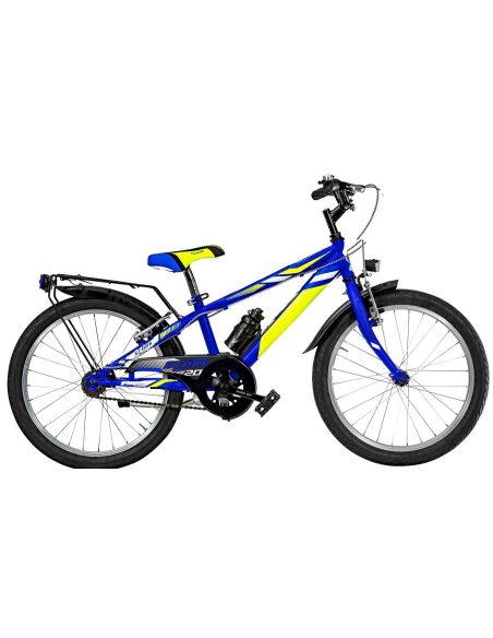 BICI BIMBO MTB MISURA 20 MOUNTAIN BIKE BAMBINO MODELLO STARK SR20SC 1V COMPLETA DI ACCESSORI