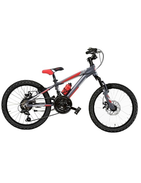 BICI MOUNTAIN BIKE 20 KUSTER 18V FORCELLA AMMORTIZZATA FRENI A DISCO MECCANICO