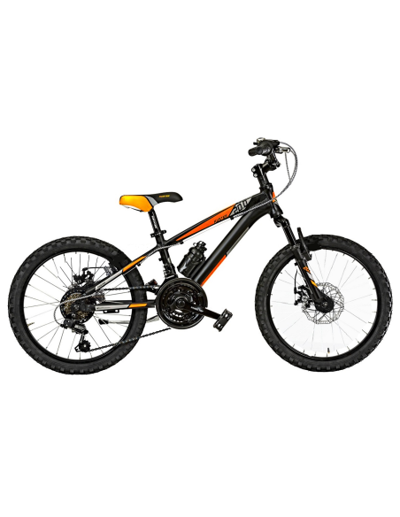 BICI MOUNTAIN BIKE 20 KUSTER 18V FORCELLA AMMORTIZZATA FRENI A DISCO MECCANICO