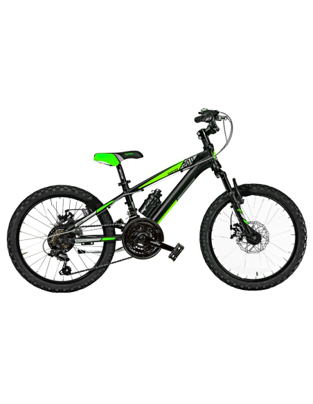BICI MOUNTAIN BIKE 20 KUSTER 18V FORCELLA AMMORTIZZATA FRENI A DISCO MECCANICO