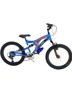 BICI BIMBO MISURA 20 MOUNTAIN BIKE BAMBINO MTB 6V COLORADO FULL SUSPENSION CL20 DOPPIA AMMORTIZZATA 2