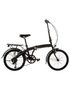 BICI RICHIUDIBILE LINEA FOLDING MISURA 20 TELAIO ALLUMINIO 6V BICICLETTA PIEGHEVOLE A-FOLD20C6V COMPLETA DI ACCESSORI LUCI LED