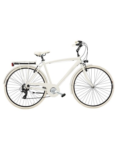 BICI COTTAGE 28 UOMO 6V ALLUMINIO FINITURE PANNA