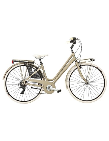 BICI COTTAGE 28 DONNA 6V ALLUMINIO FINITURE PANNA