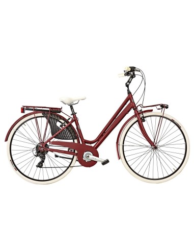 BICI COTTAGE 28 DONNA 6V ALLUMINIO FINITURE PANNA