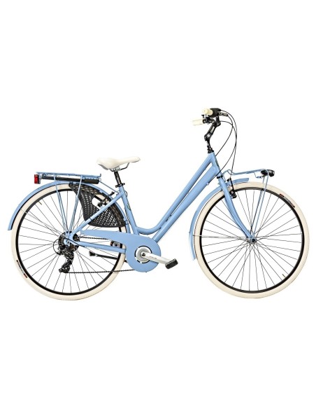 BICI COTTAGE 28 DONNA 6V ALLUMINIO FINITURE PANNA