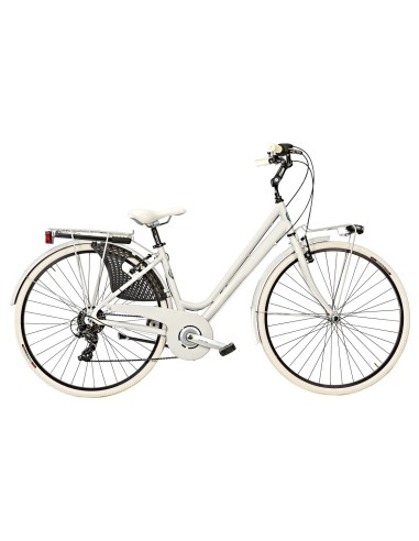 BICI COTTAGE 28 DONNA 6V ALLUMINIO FINITURE PANNA