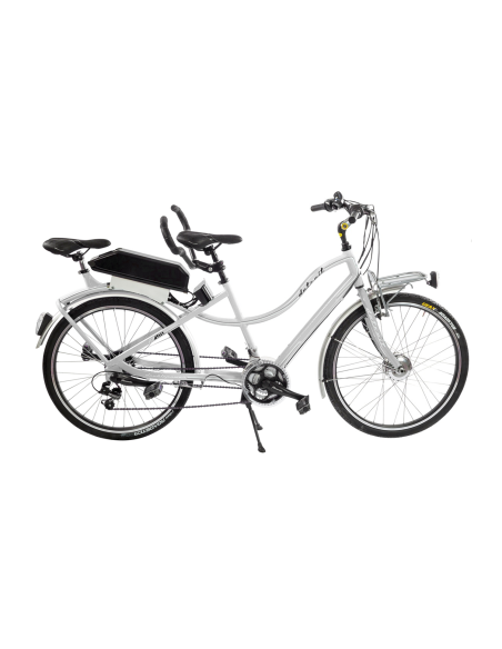 BICI E-BIKE TANDEM BIBICI 26 21V ANSMANN 36V-11,6AH MOTORE ANT.
