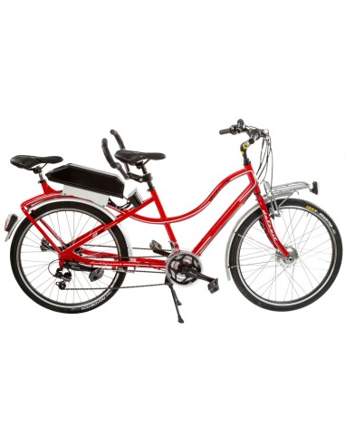 BICI E-BIKE TANDEM BIBICI 26 21V ANSMANN 36V-11,6AH MOTORE ANT.