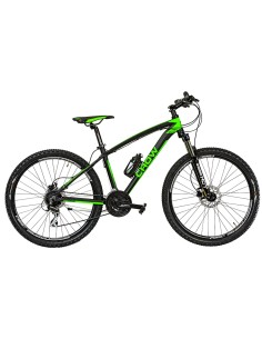 BICI MISURA 27,5 MOUNTAIN BIKE TELAIO ALLUMINIO UOMO BICICLETTA MTB CROW 24V ACERA FRENI DISCO IDRAULICI FORCELLA IDRAULICA
