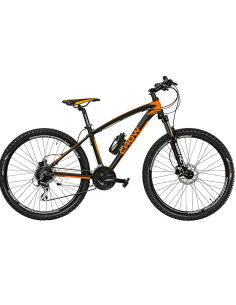 BICI MISURA 27,5 MOUNTAIN BIKE TELAIO ALLUMINIO UOMO BICICLETTA MTB CROW 24V ACERA FRENI DISCO IDRAULICI FORCELLA IDRAULICA 2