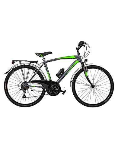 BICI DA UOMO MOUNTAIN BIKE MISURA 26 BICICLETTA MTB NEVADA NV26C CAMBIO 18V COMPLETA DI ACCESSORI