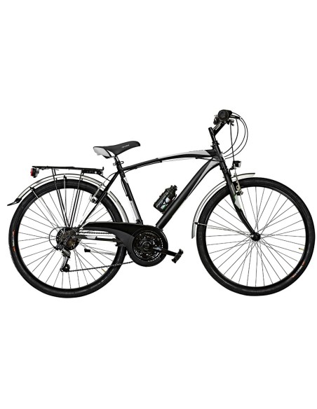 BICI DA UOMO MOUNTAIN BIKE MISURA 26 BICICLETTA MTB NEVADA NV26C CAMBIO 18V COMPLETA DI ACCESSORI