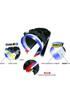 COP.M 27.5x2.60 (66-584) WILD ENDURO REAR GUM-X T 2