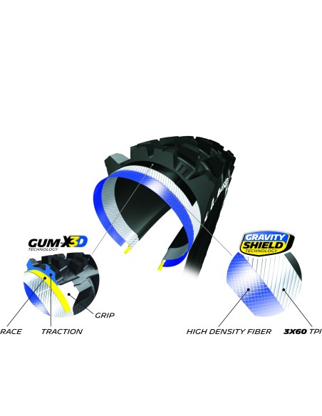 COP.M 27.5x2.80 (71-584) WILD ENDURO FRONT GUM-X T